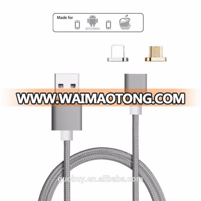 Super Magnet Brand New 4th Generation Micro USB Fast Charging Detachable Magnetic Charging Cable for Iphone and Android Devices